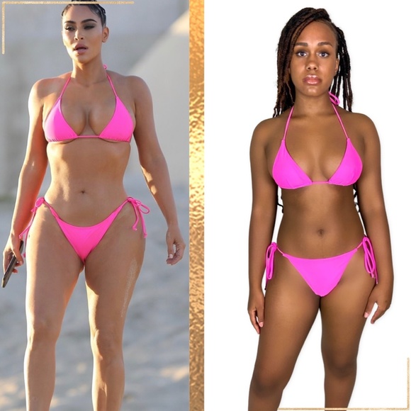 ACCLAIMED HOT PINK BIKINI - Picture 4 of 4